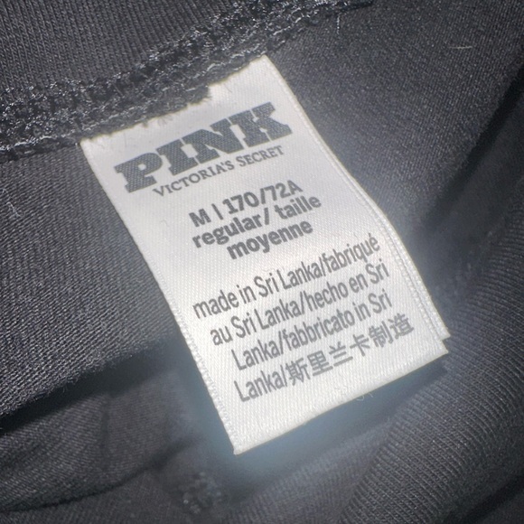 PINK Victoria's Secret Black Flare Leggings - Picture 4 of 6